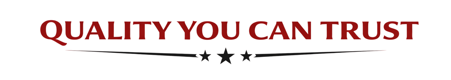 Quality you can trust